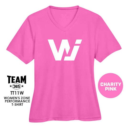 The WJ Collection - CHARITY PINK - Cool & Dry Performance Women's Shirt - 83Swag