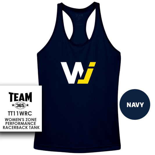 The WJ Collection - Performance Women’s Racerback T - MULTIPLE COLORS AVAILABLE - 83Swag