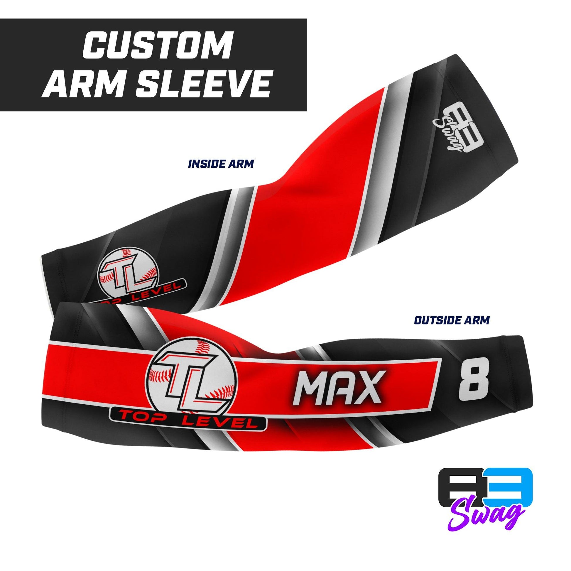 Top Level Baseball - Arm Sleeve - 83Swag