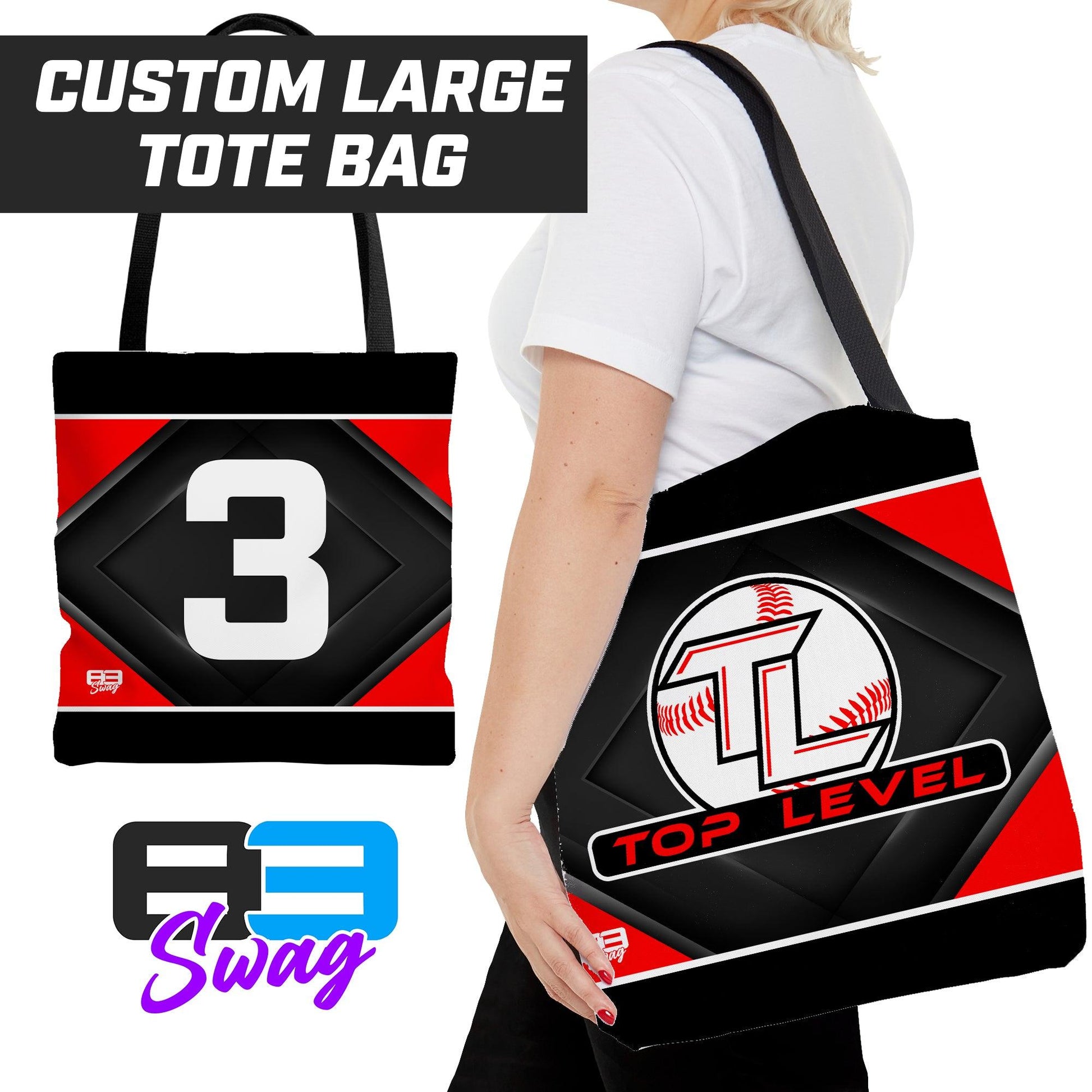 Top Level Baseball - Tote Bag - 83Swag