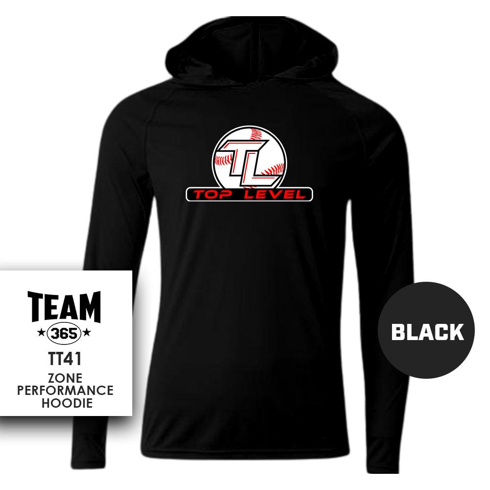Top Level Baseball V1 - Lightweight Performance Hoodie - MULTIPLE COLORS - 83Swag