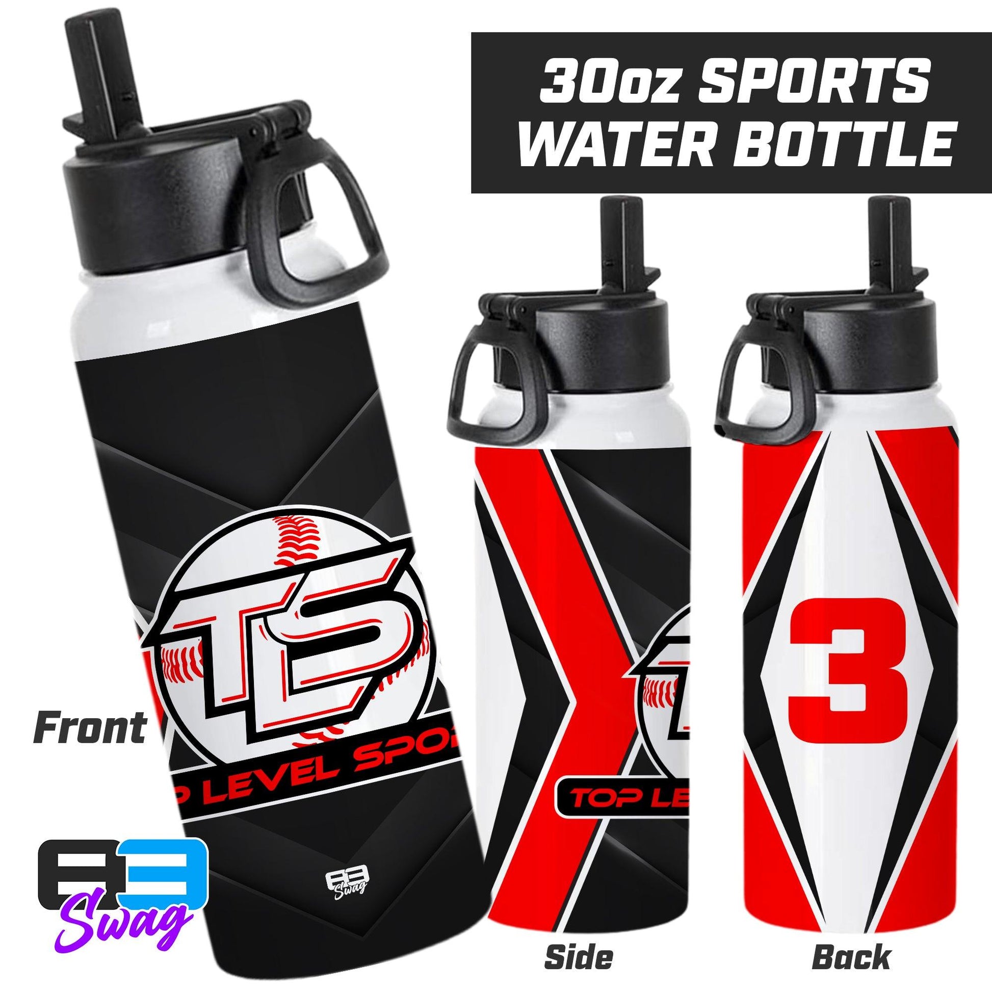 TOP LEVEL SPORTS - 30oz Sports Tumbler - 83Swag