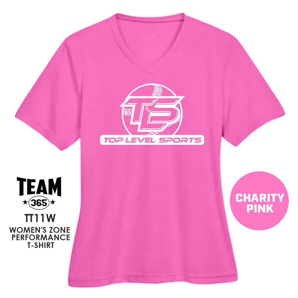 TOP LEVEL SPORTS - CHARITY PINK - Cool & Dry Performance Women's Shirt - 83Swag