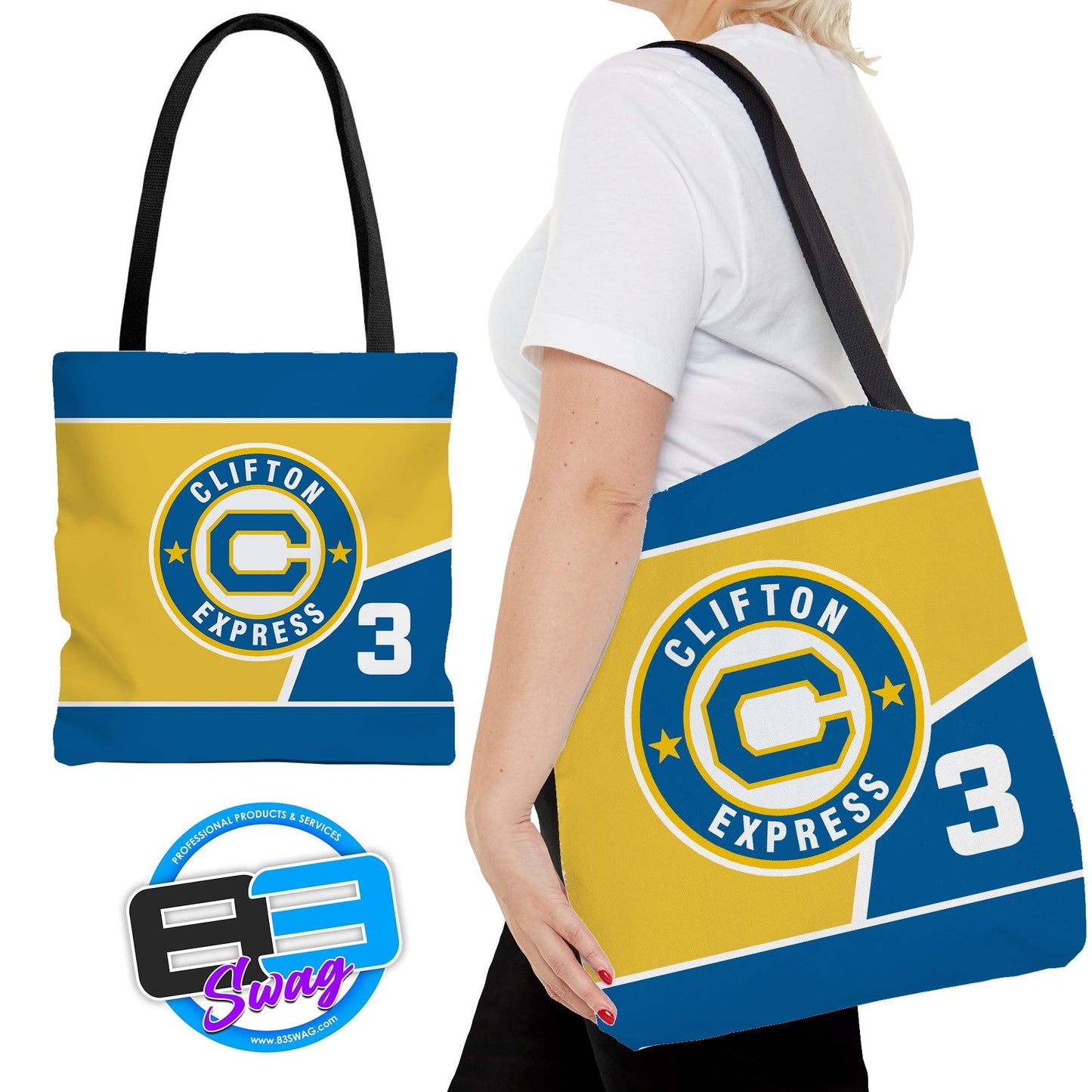 Tote Bag - Clifton Express Baseball - 83Swag