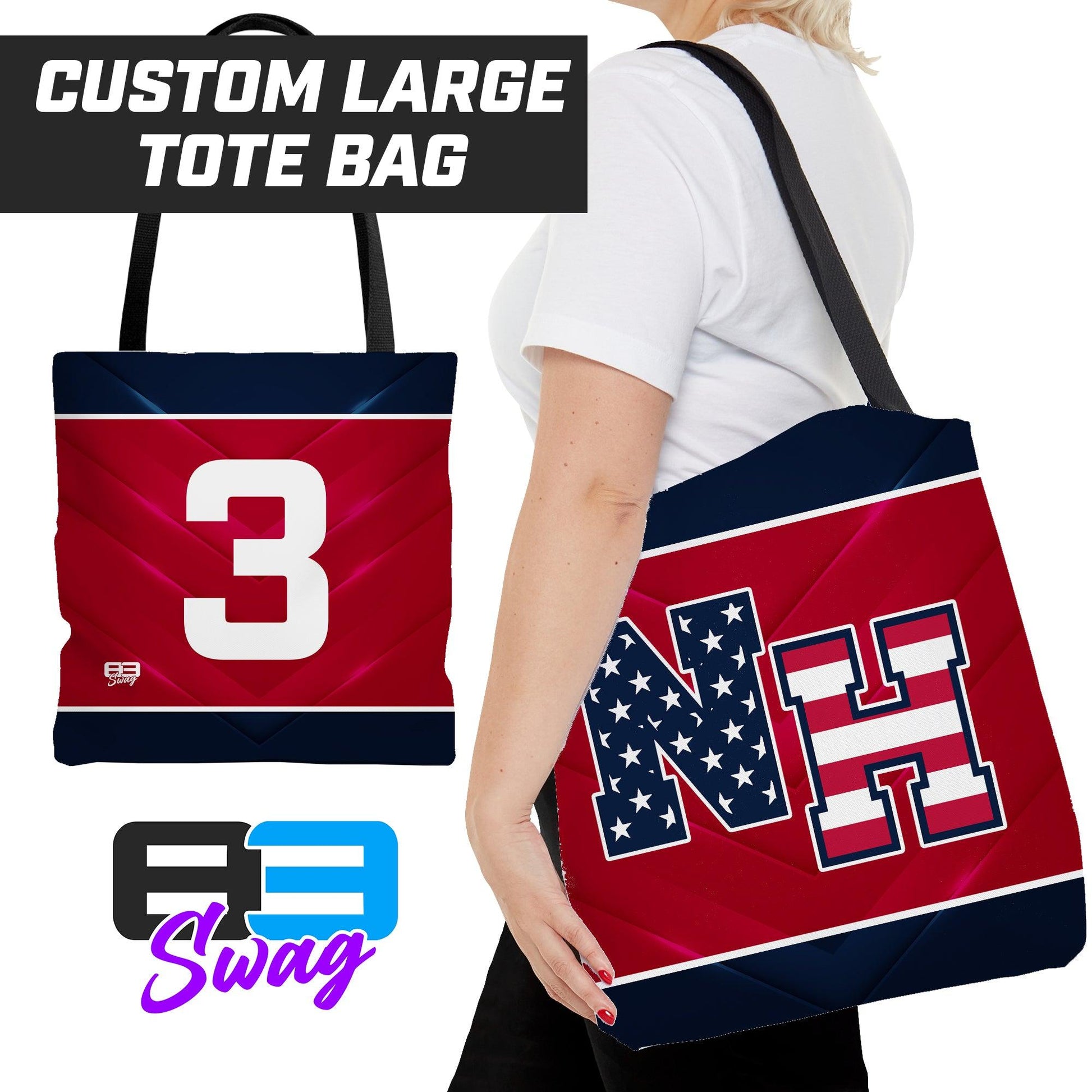 Tote Bag - North Hunterdon Baseball - 83Swag