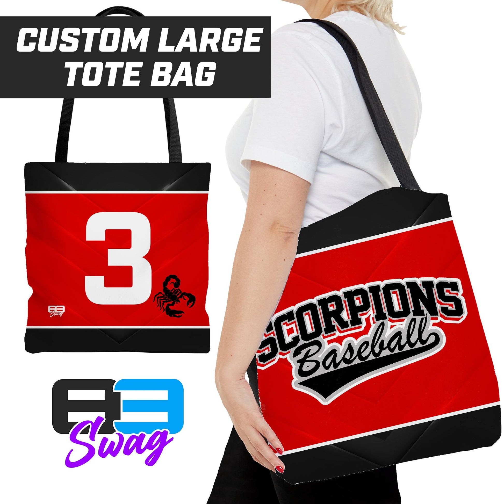 Tote Bag - Scorpions Baseball - 83Swag