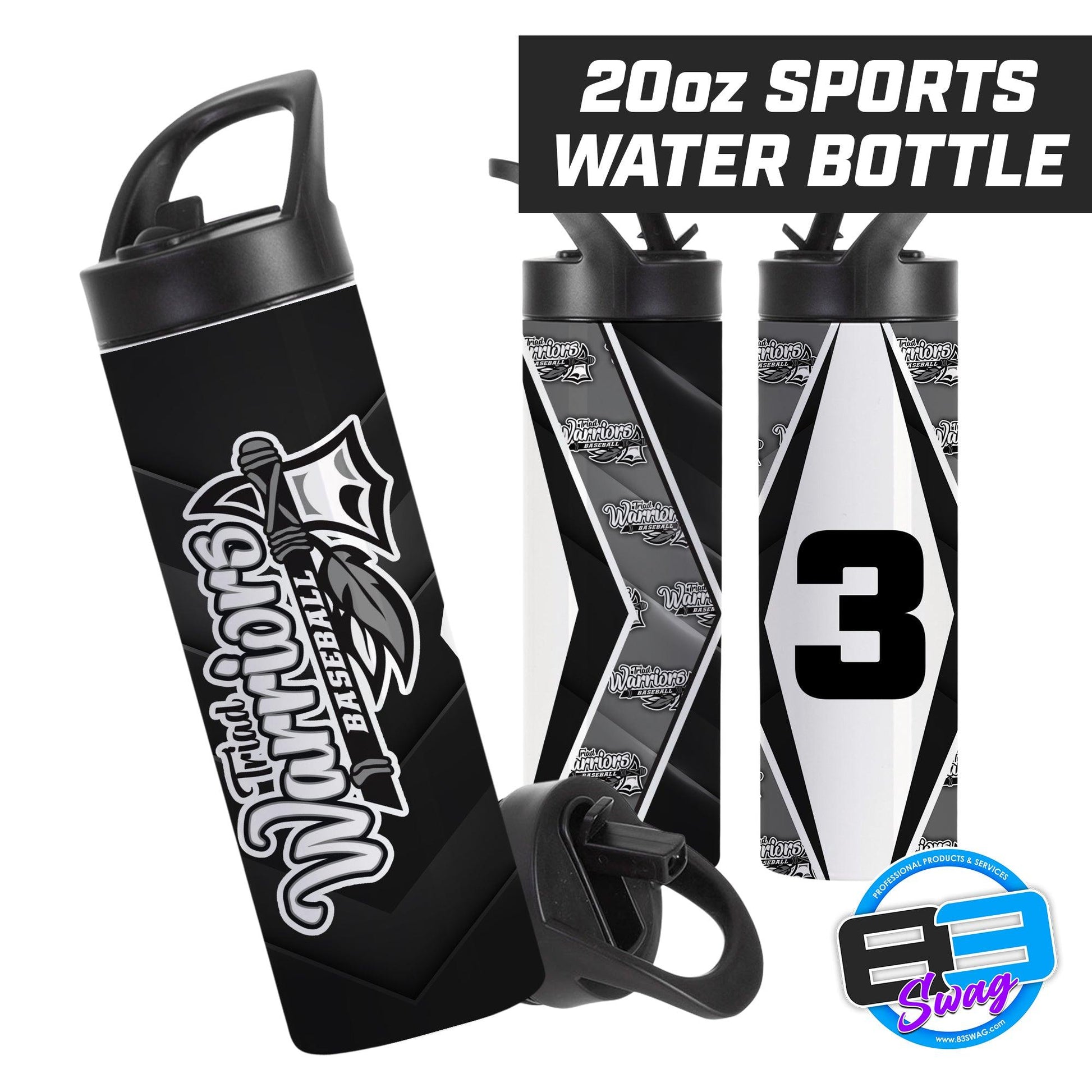 Triad Warriors Baseball - 20oz Sports Tumbler - 83Swag