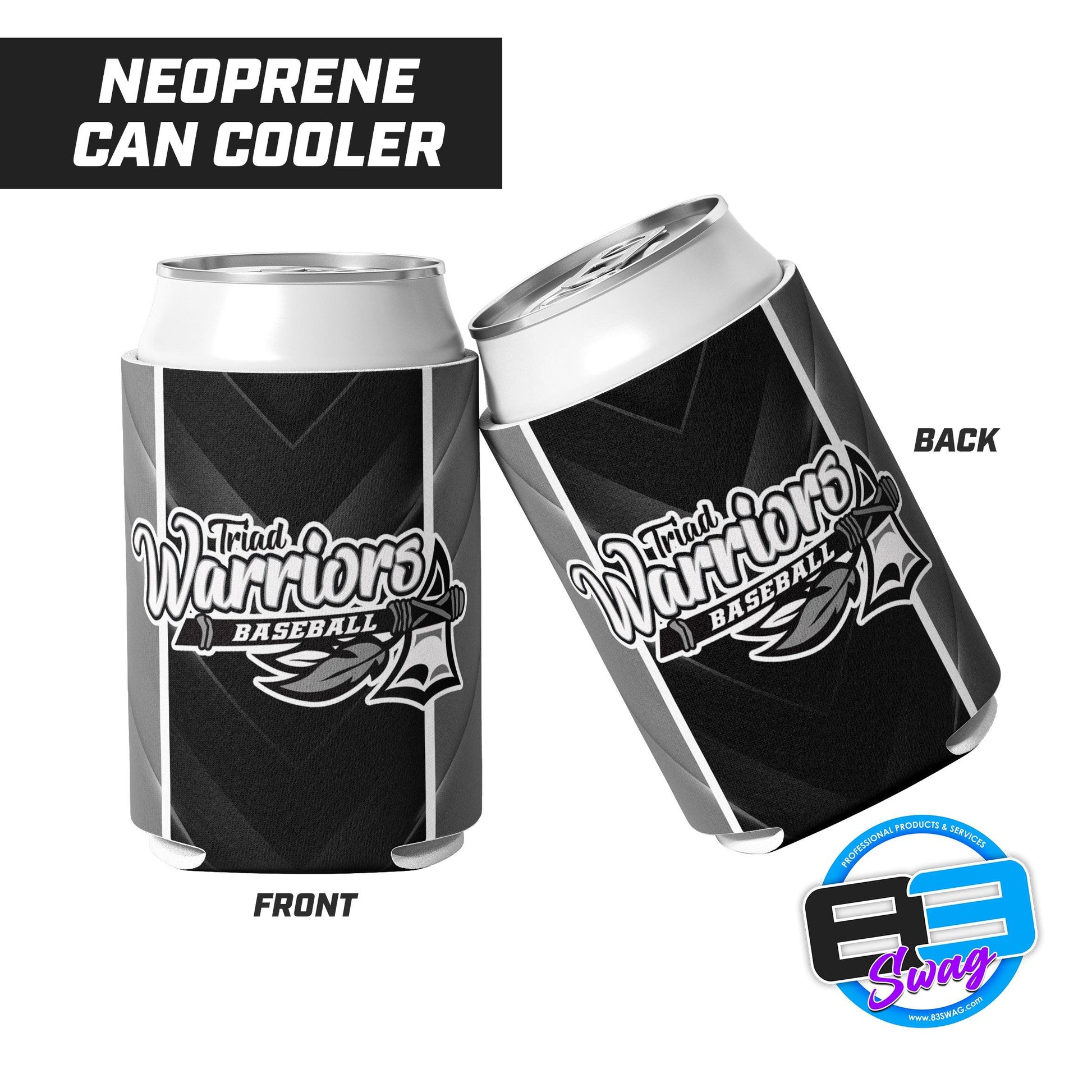 Triad Warriors Baseball - Can Cooler - 83Swag