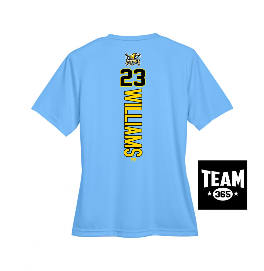 Team 365 TT11W Women's Zone Performance T-Shirt - Impact Softball - Massachusetts