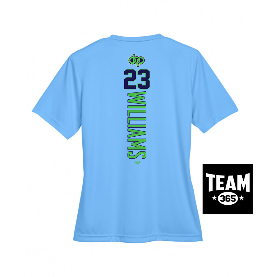Team 365 TT11W Women's Zone Performance T-Shirt - OBP Gorilla Kings