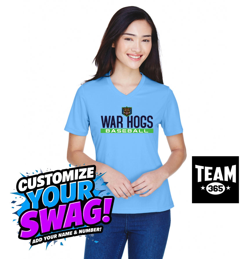 Team 365 TT11W Women's Zone Performance T-Shirt - OBP War Hogs