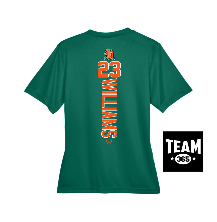 Team 365 TT11W Women's Zone Performance T-Shirt - Miami Metro Dawgz