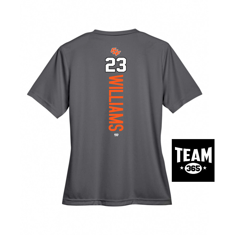 Team 365 TT11W Women's Zone Performance T-Shirt - FCF Flight Baseball