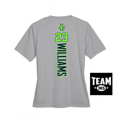 Team 365 TT11W Women's Zone Performance T-Shirt - Indy Clutch Baseball