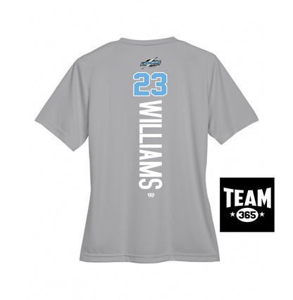 Team 365 TT11W Women's Zone Performance T-Shirt - Lightning Premier Softball