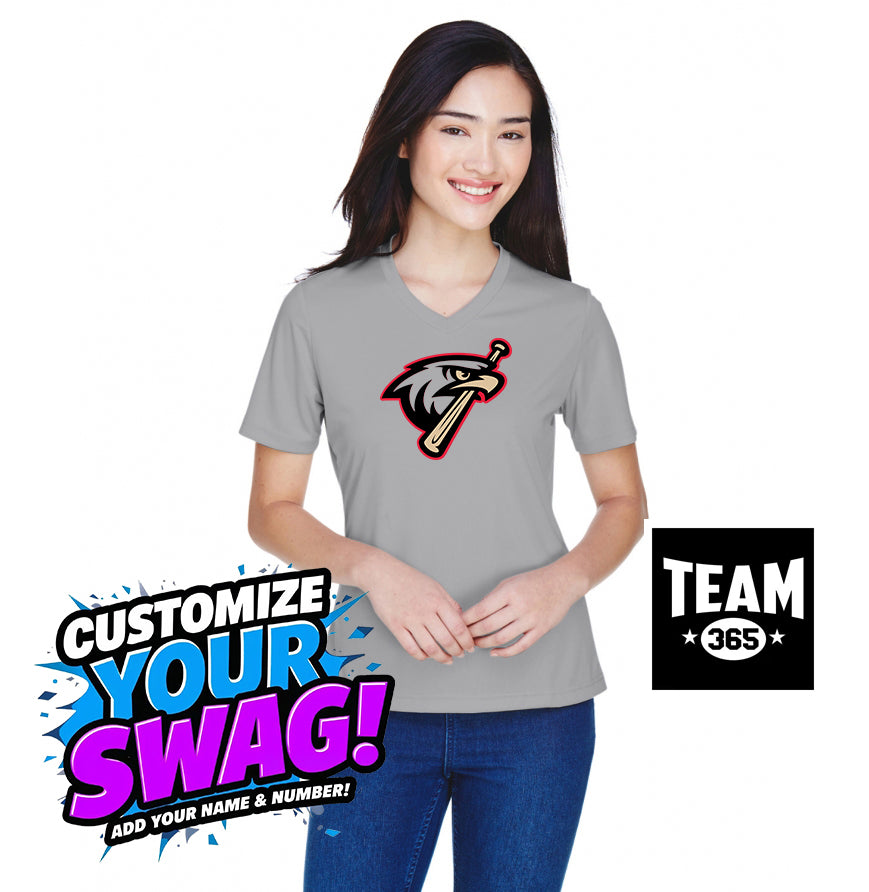 Team 365 TT11W Women's Zone Performance T-Shirt - MSA Redtails Baseball