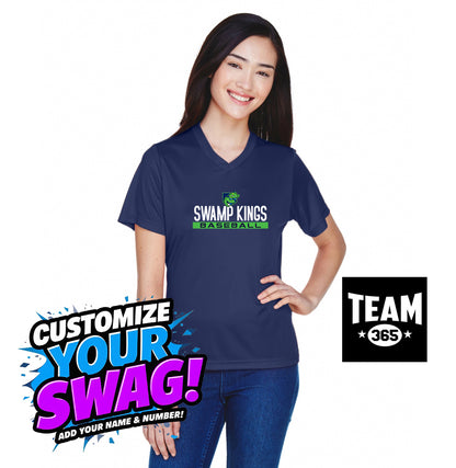 Team 365 TT11W Women's Zone Performance T-Shirt - OBP Swamp Kings
