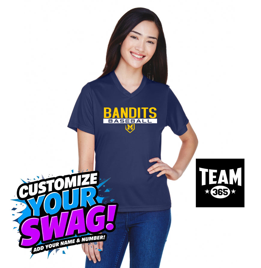 Team 365 TT11W Women's Zone Performance T-Shirt - Midland Bandits Baseball