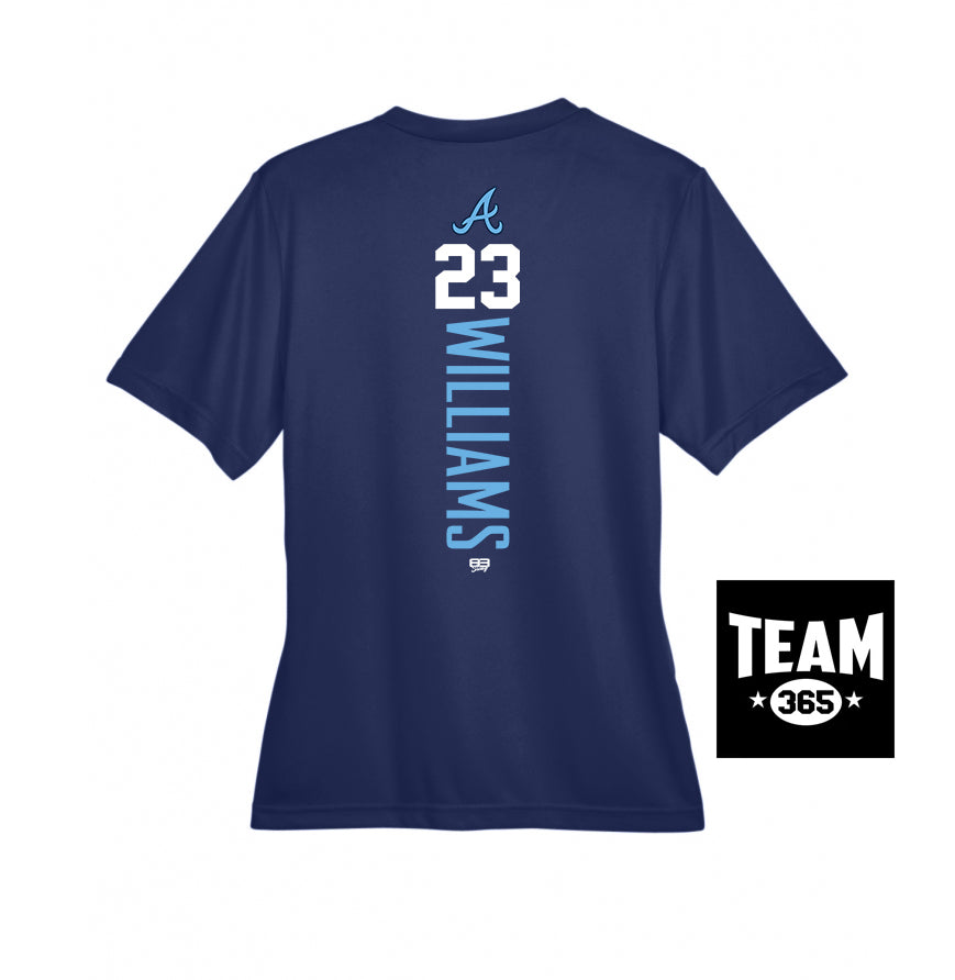 Team 365 TT11W Women's Zone Performance T-Shirt - Aces Baseball