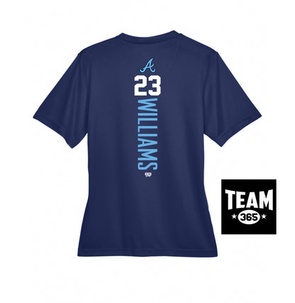 Team 365 TT11W Women's Zone Performance T-Shirt - Aces Baseball