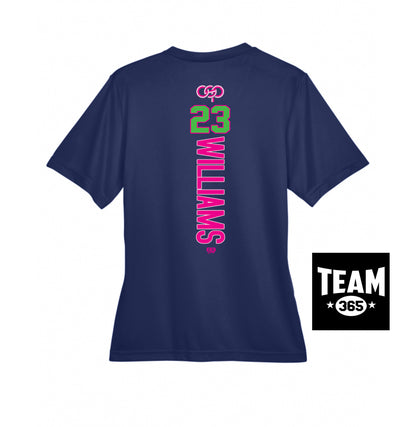 Team 365 TT11W Women's Zone Performance T-Shirt - OSP Gorilla Queens Softball
