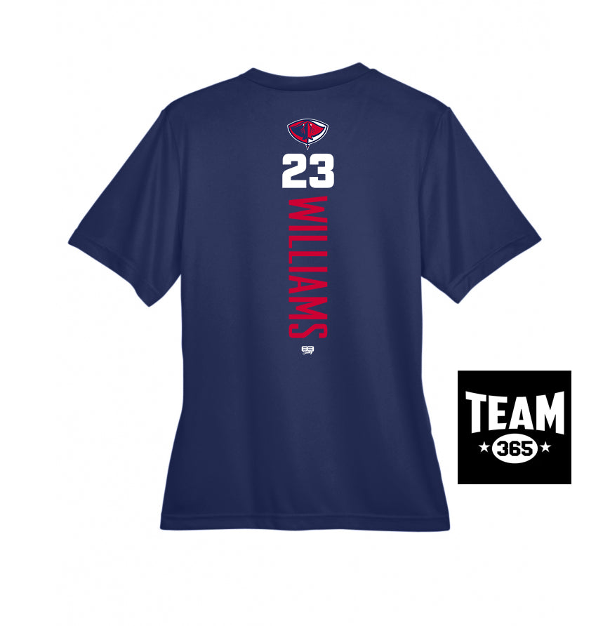 Team 365 TT11W Women's Zone Performance T-Shirt - Pasco Stingers Baseball