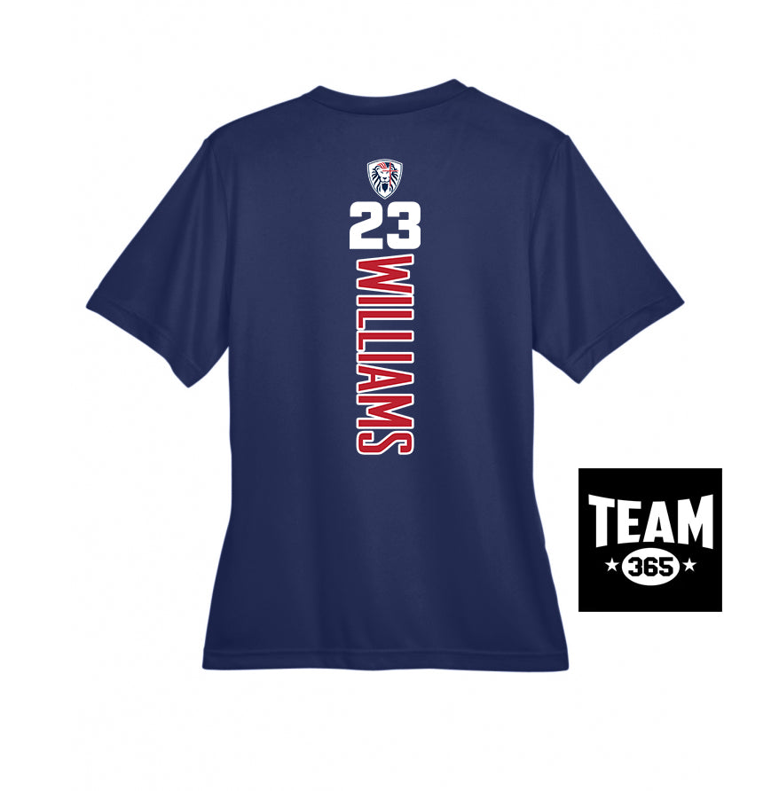 Team 365 TT11W Women's Zone Performance T-Shirt - Orlando Lions Baseball