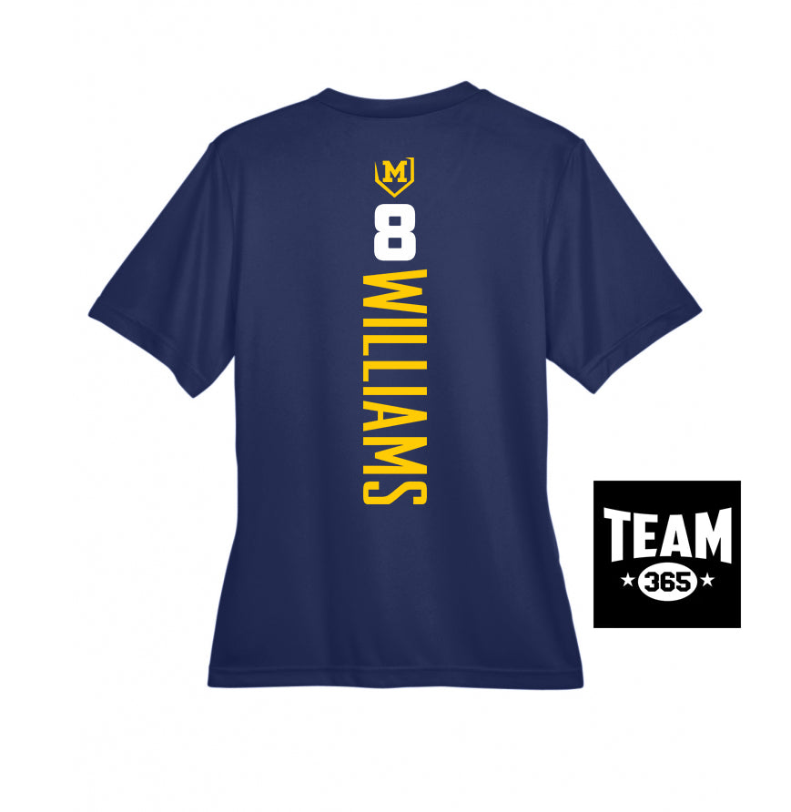Team 365 TT11W Women's Zone Performance T-Shirt - Midland Bandits Baseball
