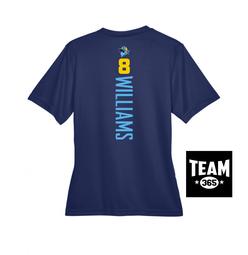 Team 365 TT11W Women's Zone Performance T-Shirt - Bold City Bandits Baseball
