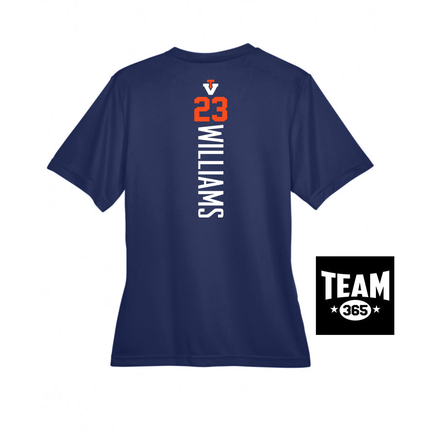 Team 365 TT11W Women's Zone Performance T-Shirt - Team Virginia Baseball