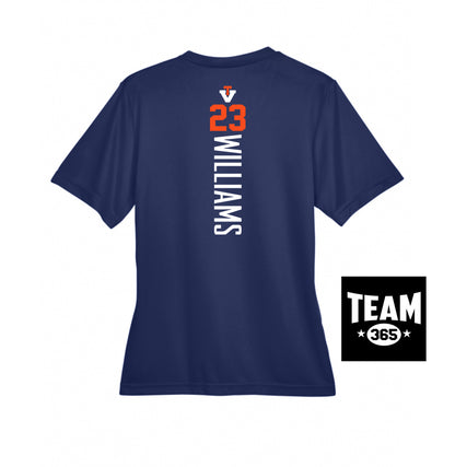 Team 365 TT11W Women's Zone Performance T-Shirt - Team Virginia Baseball