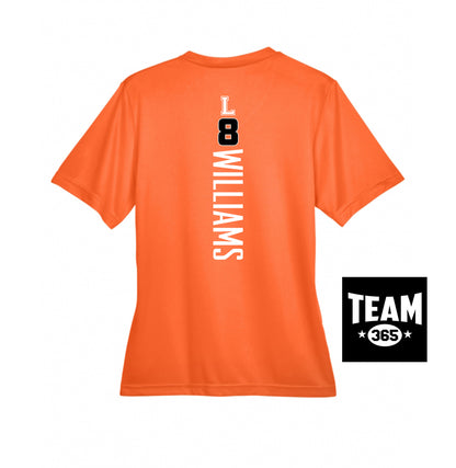 Team 365 TT11W Women's Zone Performance T-Shirt - Longwood Wrestling