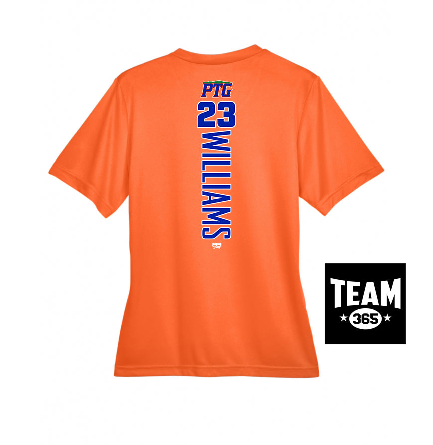 Team 365 TT11W Women's Zone Performance T-Shirt - Palatka TailGators Baseball