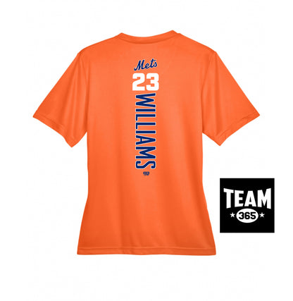 Team 365 TT11W Women's Zone Performance T-Shirt - Florida Mets Baseball