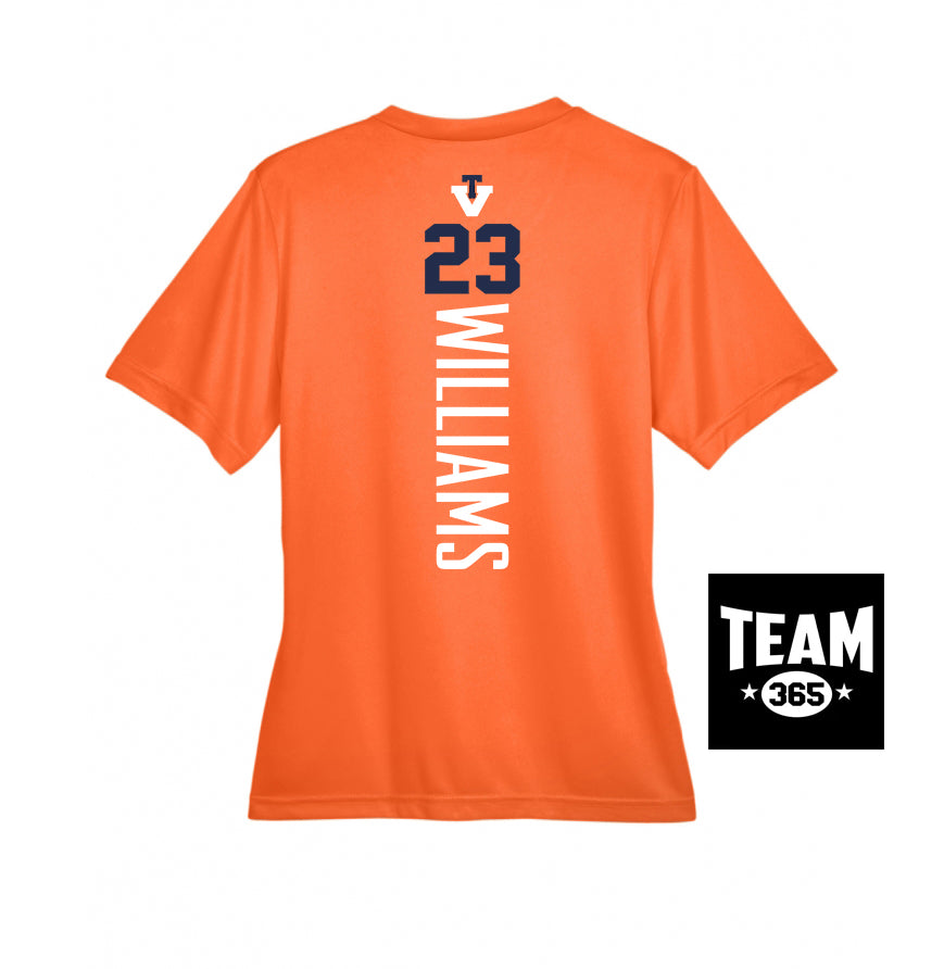 Team 365 TT11W Women's Zone Performance T-Shirt - Team Virginia Baseball