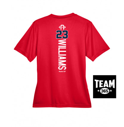 Team 365 TT11W Women's Zone Performance T-Shirt - Arrows Baseball