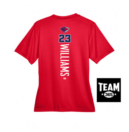 Team 365 TT11W Women's Zone Performance T-Shirt - Pasco Stingers Baseball