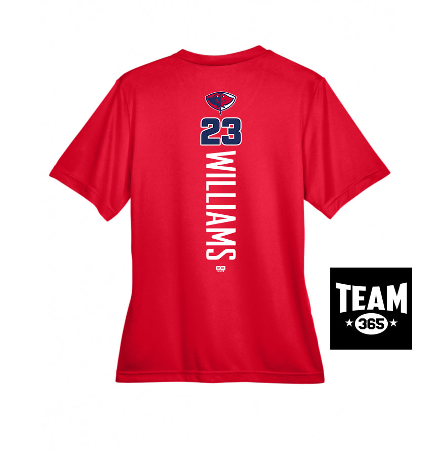 Team 365 TT11W Women's Zone Performance T-Shirt - Pasco Stingers Baseball