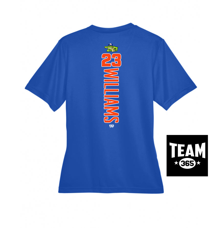 Team 365 TT11W Women's Zone Performance T-Shirt - Palatka TailGators Baseball