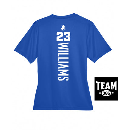 Team 365 TT11W Women's Zone Performance T-Shirt - Jax Beach Baseball