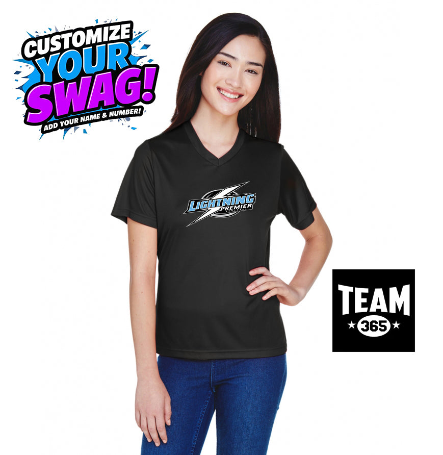 Team 365 TT11W Women's Zone Performance T-Shirt - Lightning Premier Softball