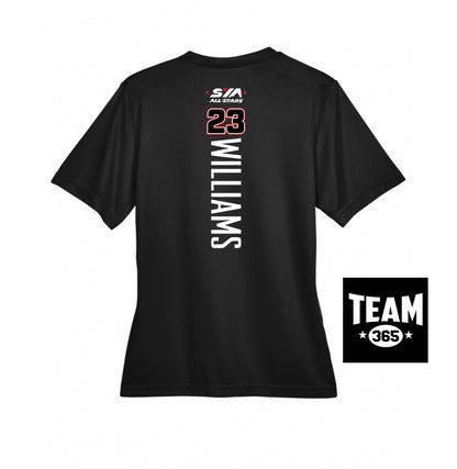 Team 365 TT11W Women's Zone Performance T-Shirt - SYA All-Stars
