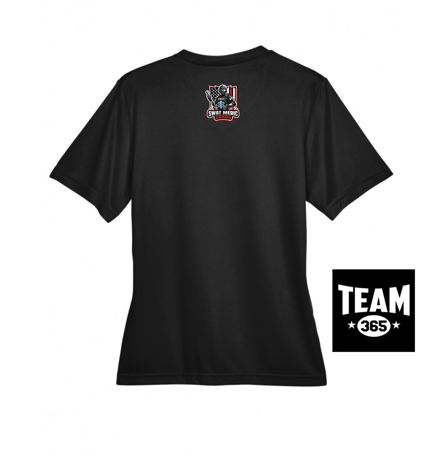 Team 365 TT11W Women's Zone Performance T-Shirt - Swat Medic Cards