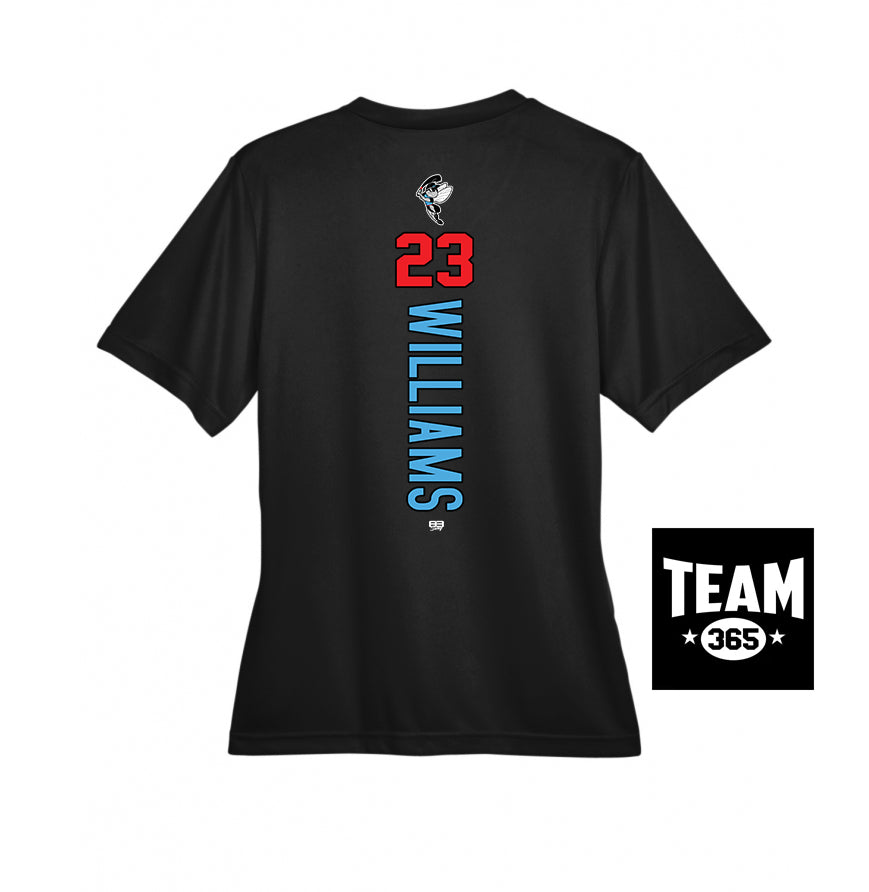 Team 365 TT11W Women's Zone Performance T-Shirt - NBC Gnats Baseball