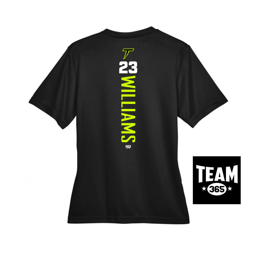 Team 365 TT11W Women's Zone Performance T-Shirt - Ponte Vedra Thunder Baseball