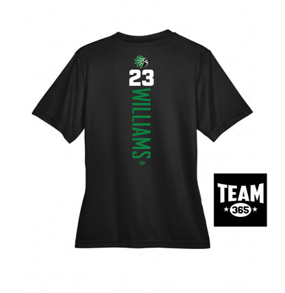 Team 365 TT11W Women's Zone Performance T-Shirt - Hopatcong Warriors Football & Cheer
