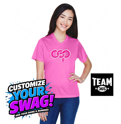 Team 365 TT11W Women's Zone Performance T-Shirt - OSP Gorilla Queens Softball