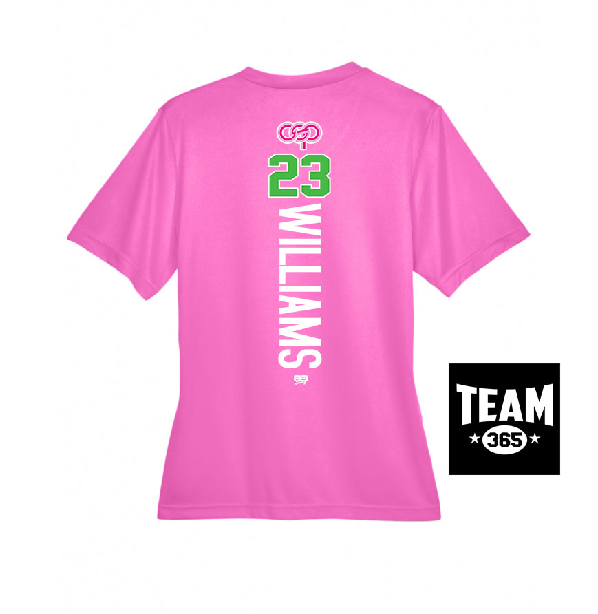 Team 365 TT11W Women's Zone Performance T-Shirt - OSP Gorilla Queens Softball