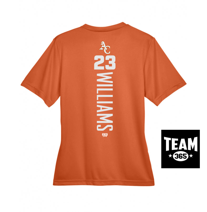 Team 365 TT11W Women's Zone Performance T-Shirt - Ancient City Reds