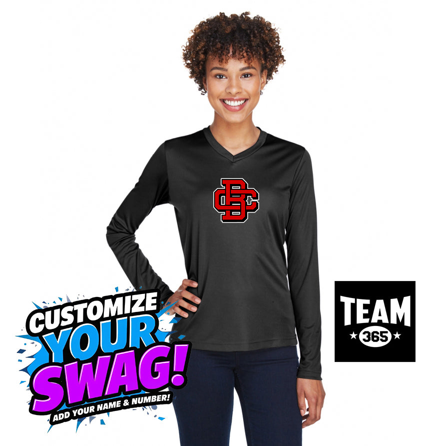 Team 365 TT11WL Women's Zone Performance Long-Sleeve T-Shirt - Creeks Baseball Club - CBC